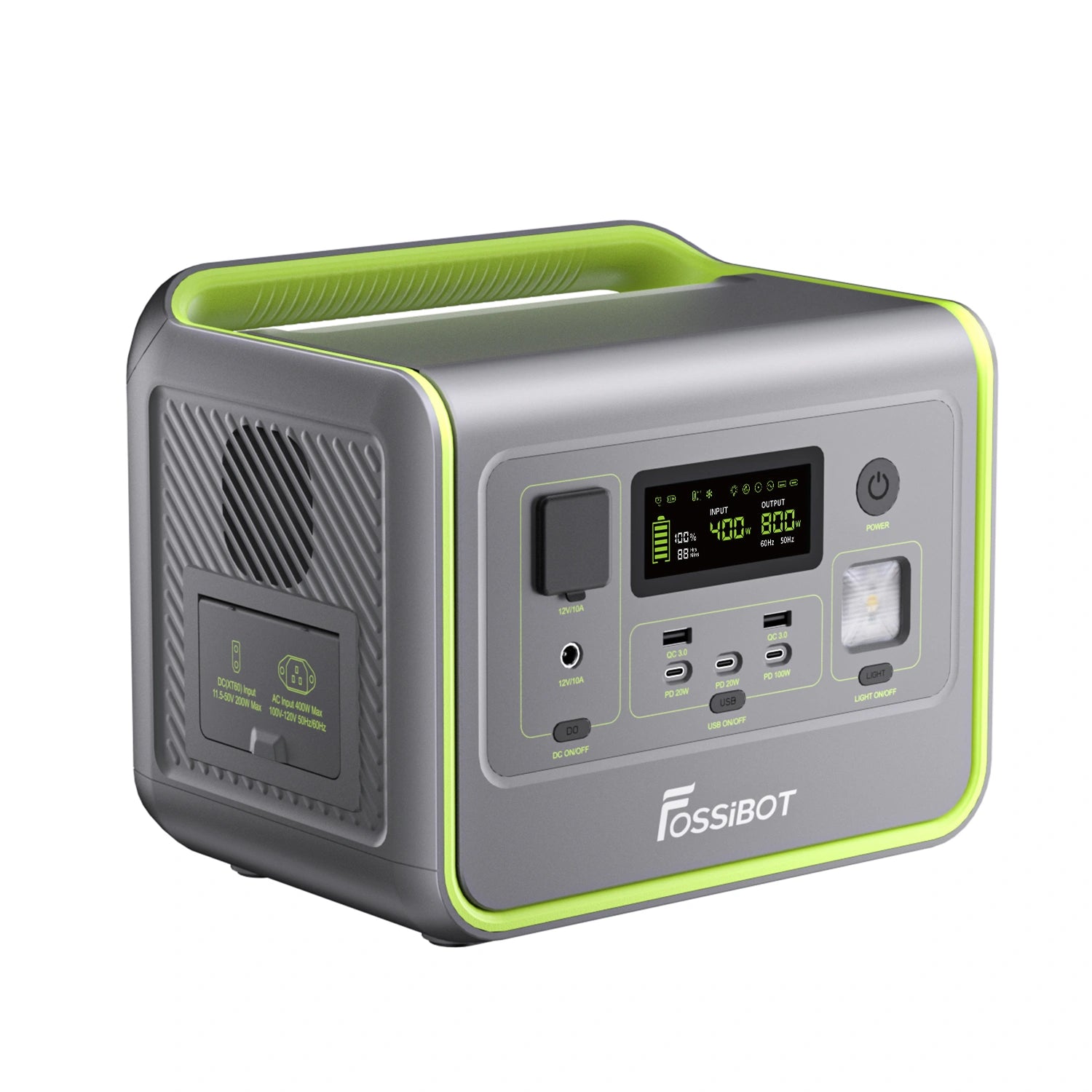 FOSSiBOT F800 小型ポータブル電源 | 防災推奨・車中泊・キャンプ
