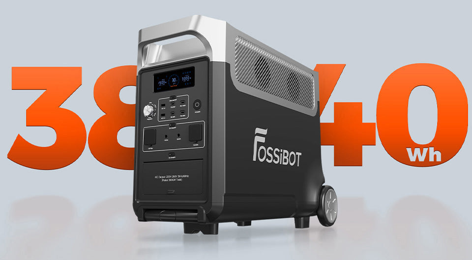 FOSSiBOT F3600 新発売·超大容量ポータブル電源