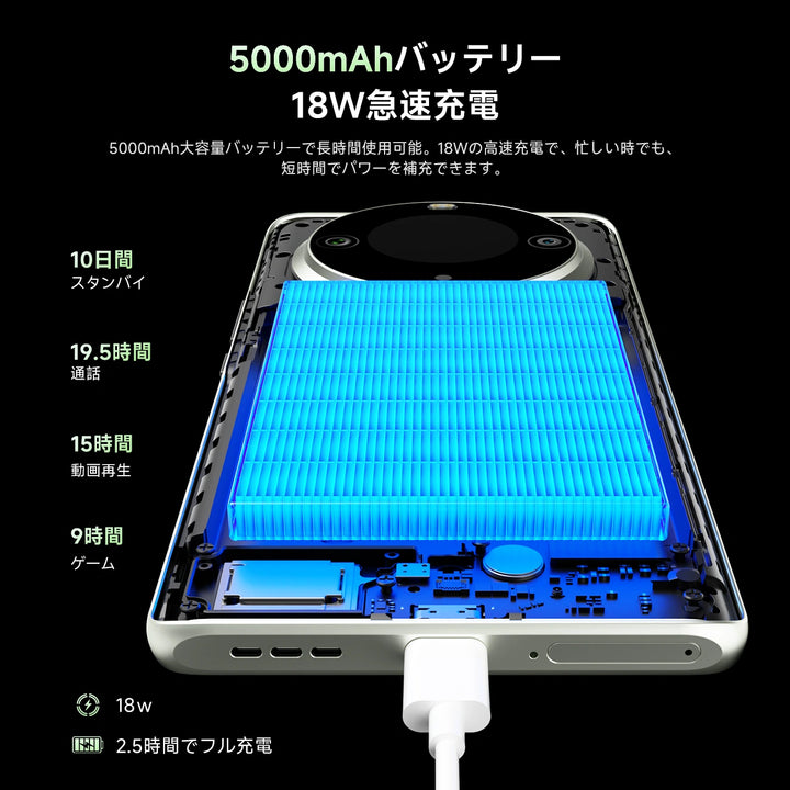FOSSiBOT S3 Pro SIMフリー スマホ 本体 20GB+128GB/1TB拡張可能 FOSSiBOT S3 Pro SIMフリー スマホ 本体 20GB+128GB/1TB拡張可能